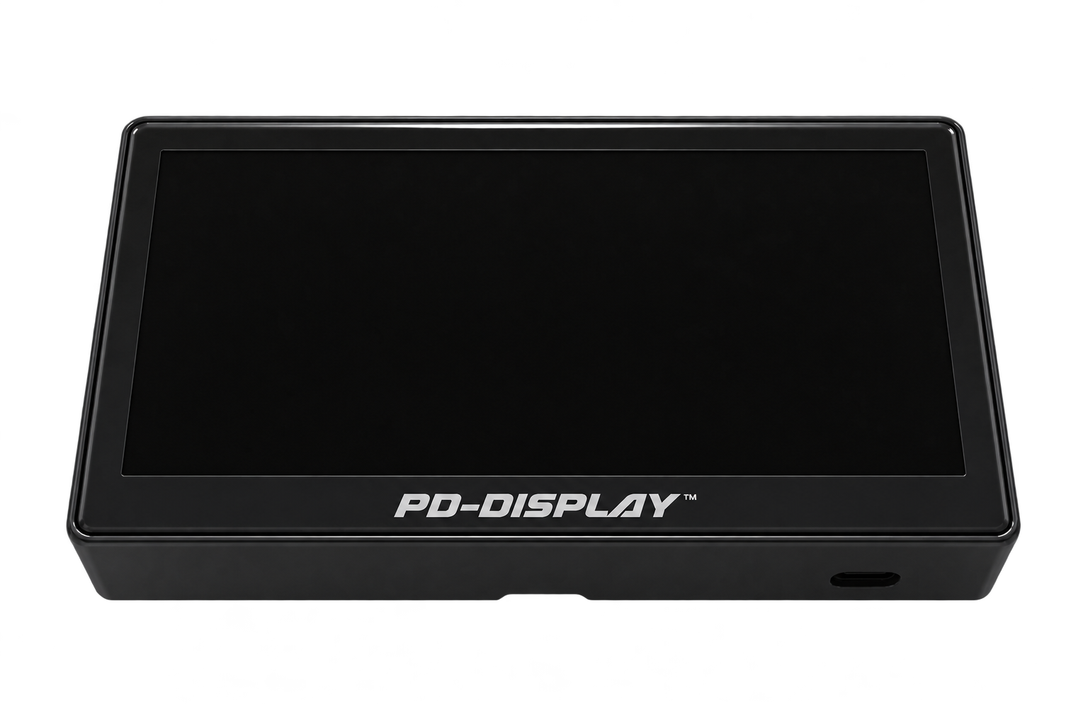 PD-Display tilting toward the camera, generated perspective visualization